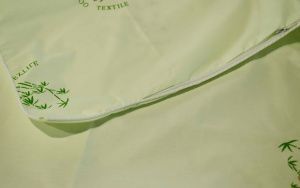 Наперник тик смесовой на молнии диз. № BAMBOO 4070