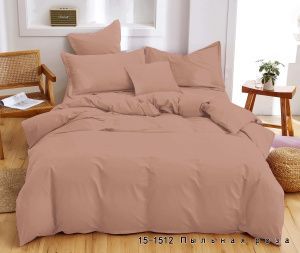 Покрывало "Бояртекс" ультрастеп гл/кр. диз. №15-1512 Пыльная роза (верх/низ пыльная роза)