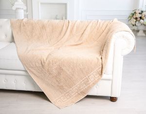 Простыня махровая, г/к, 180х220, арт. ВТ 180-220, 380 гр/м2, цвет: 022-бежевый