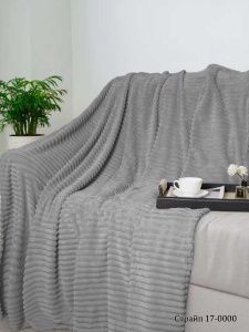 Плед ВЕЛСОФТ диз. Страйп 17-0000 (Л)