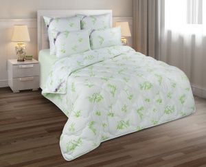 Одеяло "Бамбук" Бояртекс всесезонное (глосс-сатин)