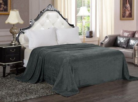 Плед ВЕЛСОФТ диз. 19-0201 TPG графит