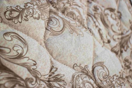 Наматрасник стеганый с резинкой по угласм(Лён/Хлопок) 180х200 3