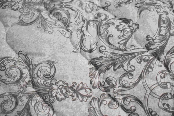 Наматрасник стеганый с резинкой по угласм(Лён/Хлопок) 180х200 2